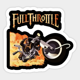 Full Throttle Sticker